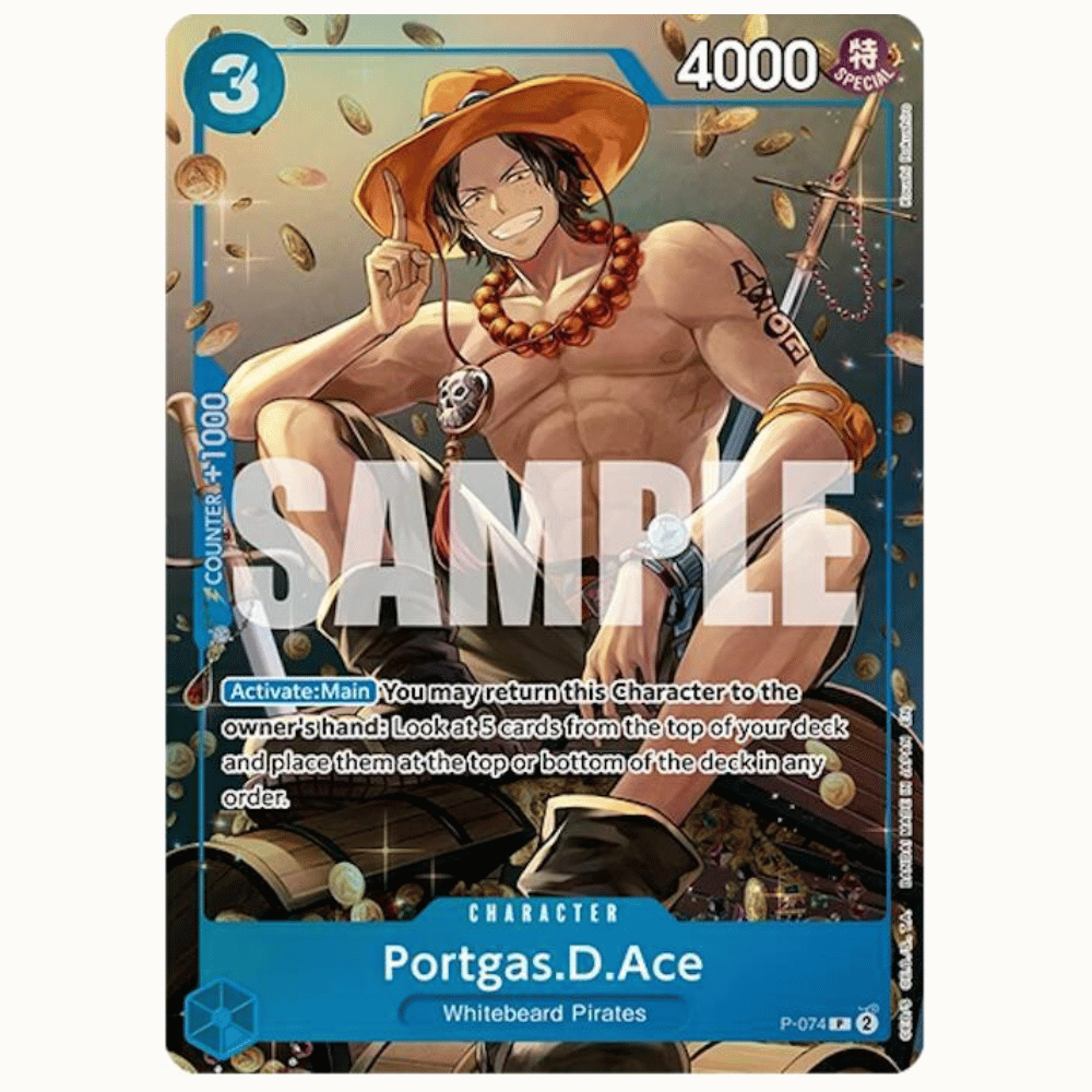 Portgas.D.Ace P-074 P (ENG)