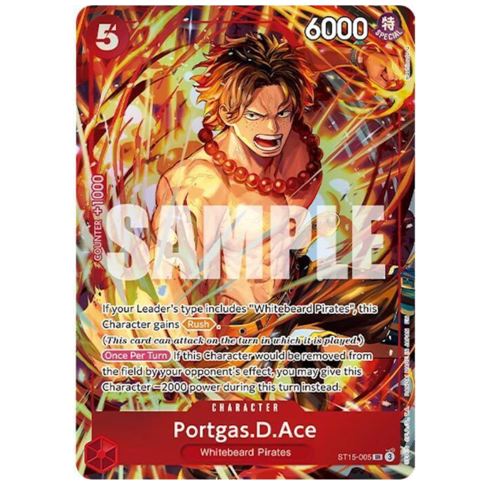 Portgas.D.Ace ST15-005 ST (ENG)