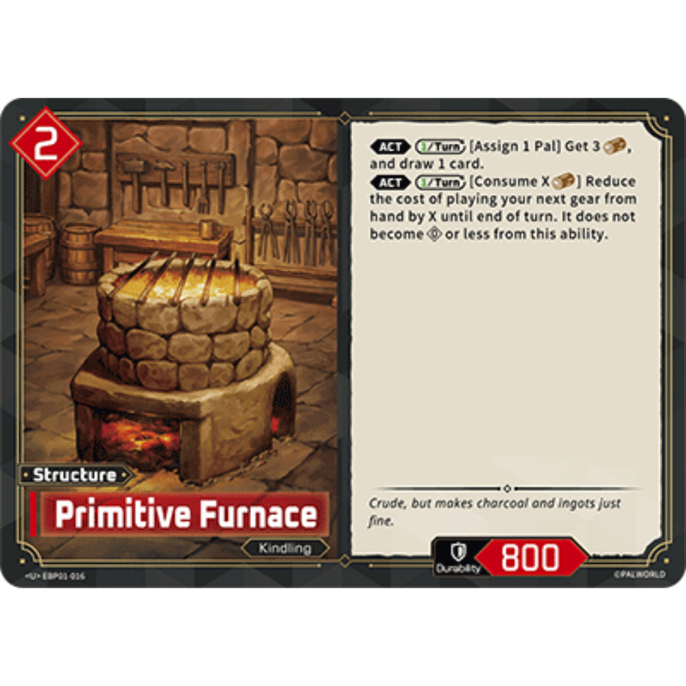 Primitive Furnace EBP01-016 U