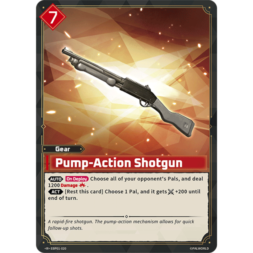 Pump-Action Shotgun EBP01-020 R