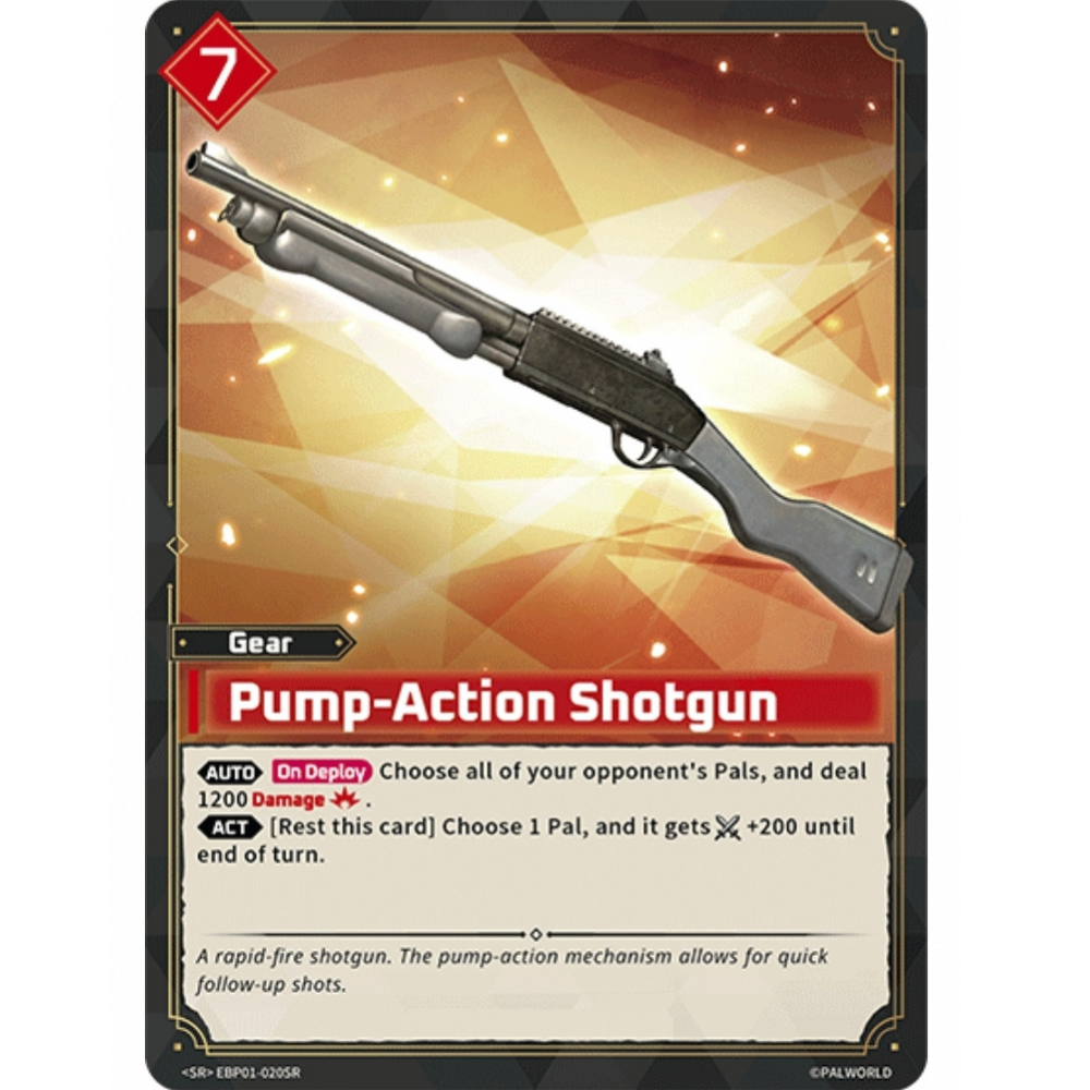 Pump-Action Shotgun EBP01-020 SR