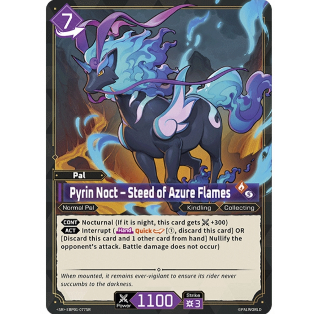 Pyrin Noct – Steed of Azure Flames EBP01-077 SR