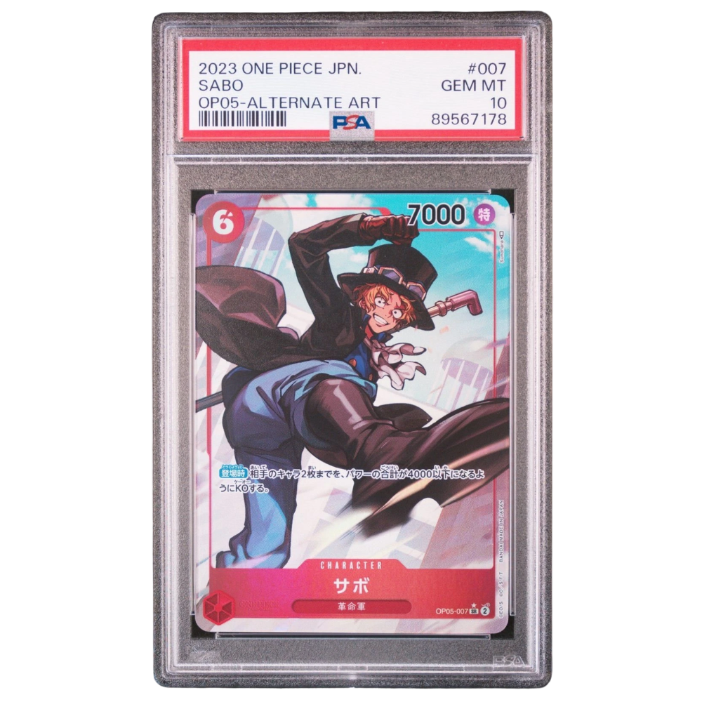 PSA 10 Sabo OP05-007 SR (JP)