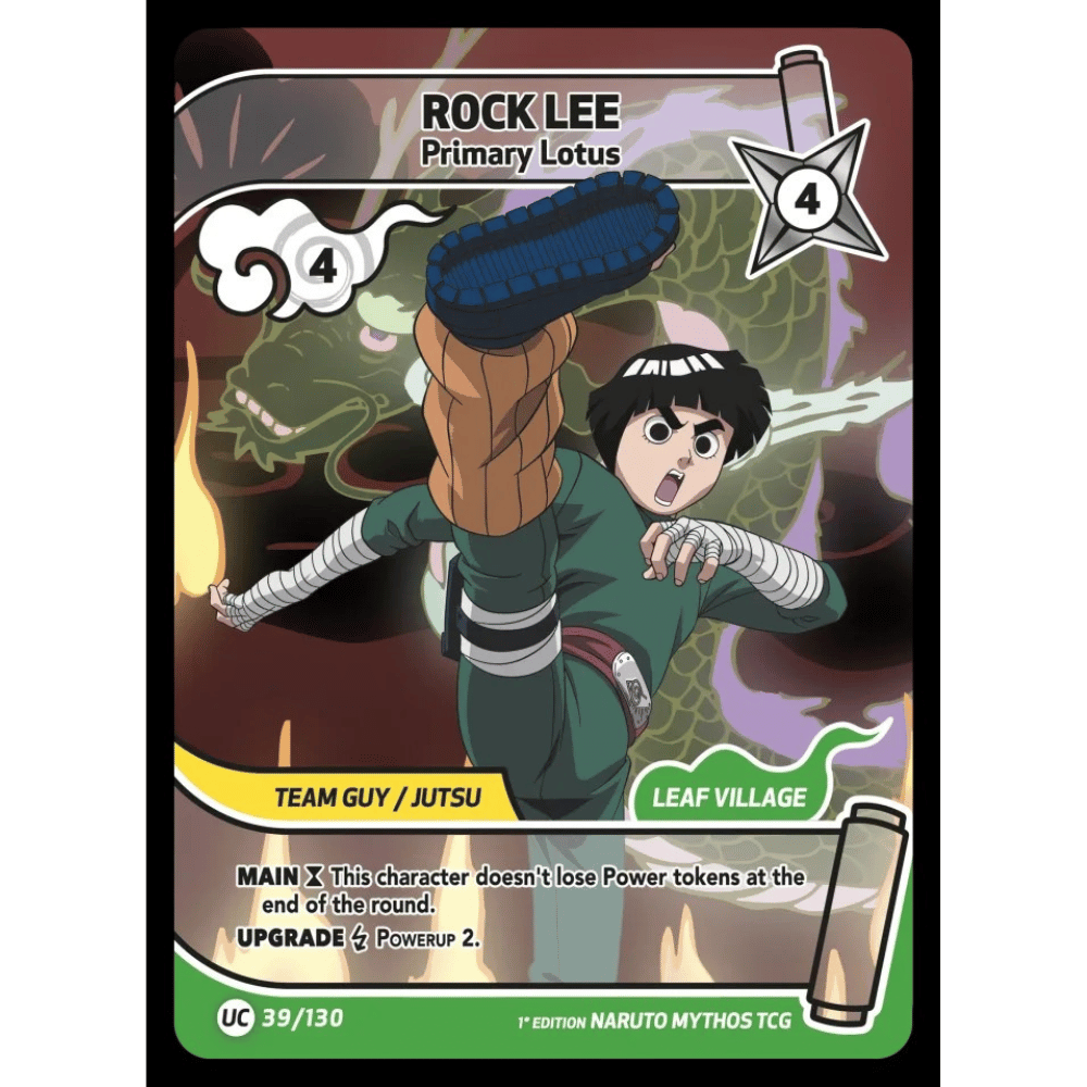 Rock Lee 39/130 UC (2nd)