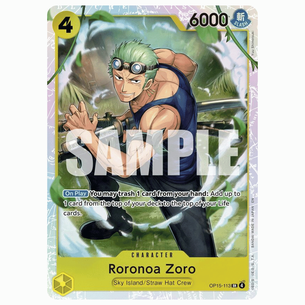 Roronoa Zoro OP15-113 SEC (ENG)