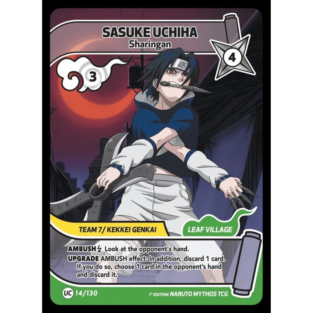 Sasuke Uchiha 14/130 UC (2nd)