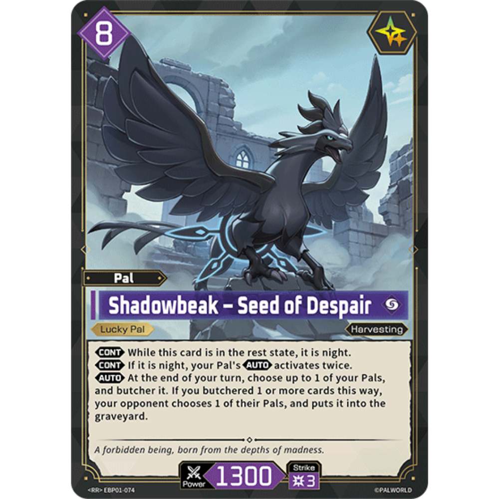Shadowbeak – Seed of Despair EBP01-074 RR