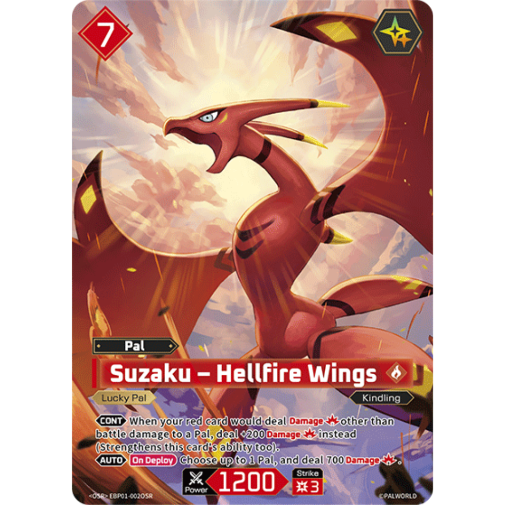 Suzaku – Hellfire Wings EBP01-002 OSR