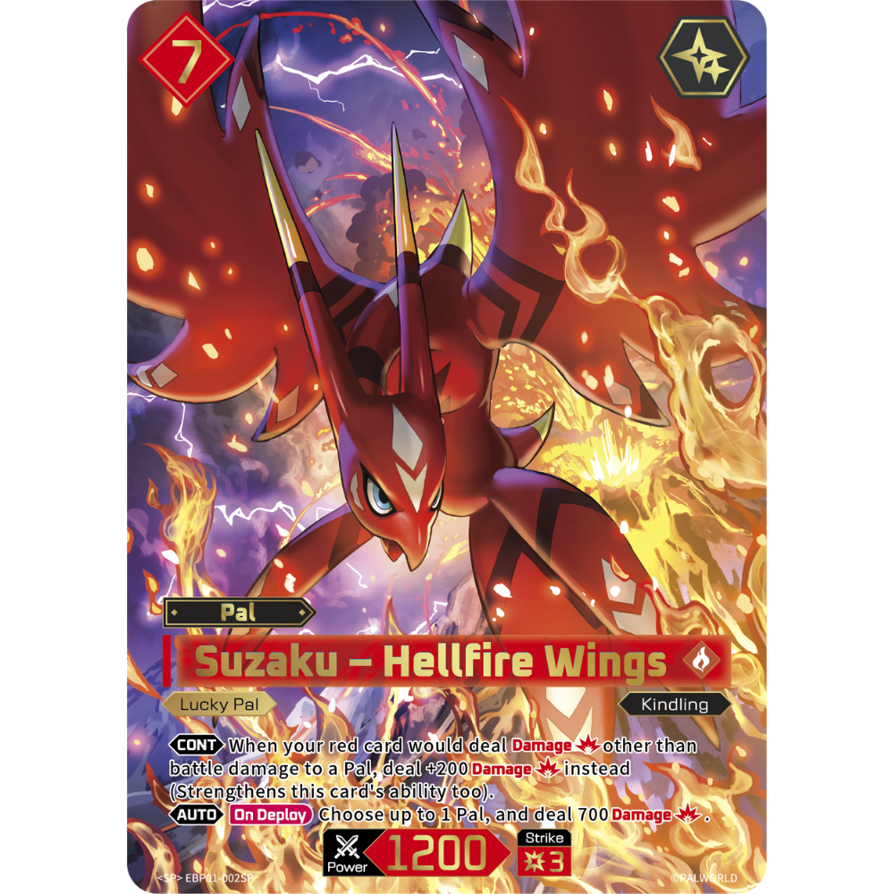 Suzaku – Hellfire Wings EBP01-002 SP