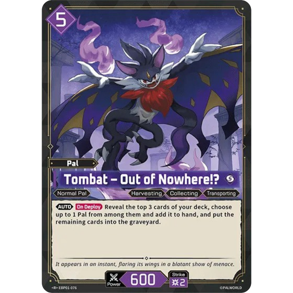 Tombat – Out of Nowhere!? EBP01-076 R