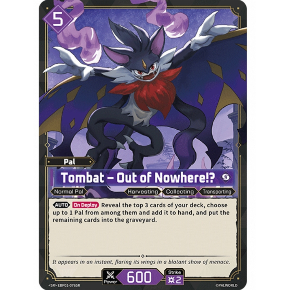 Tombat – Out of Nowhere!? EBP01-076 SR