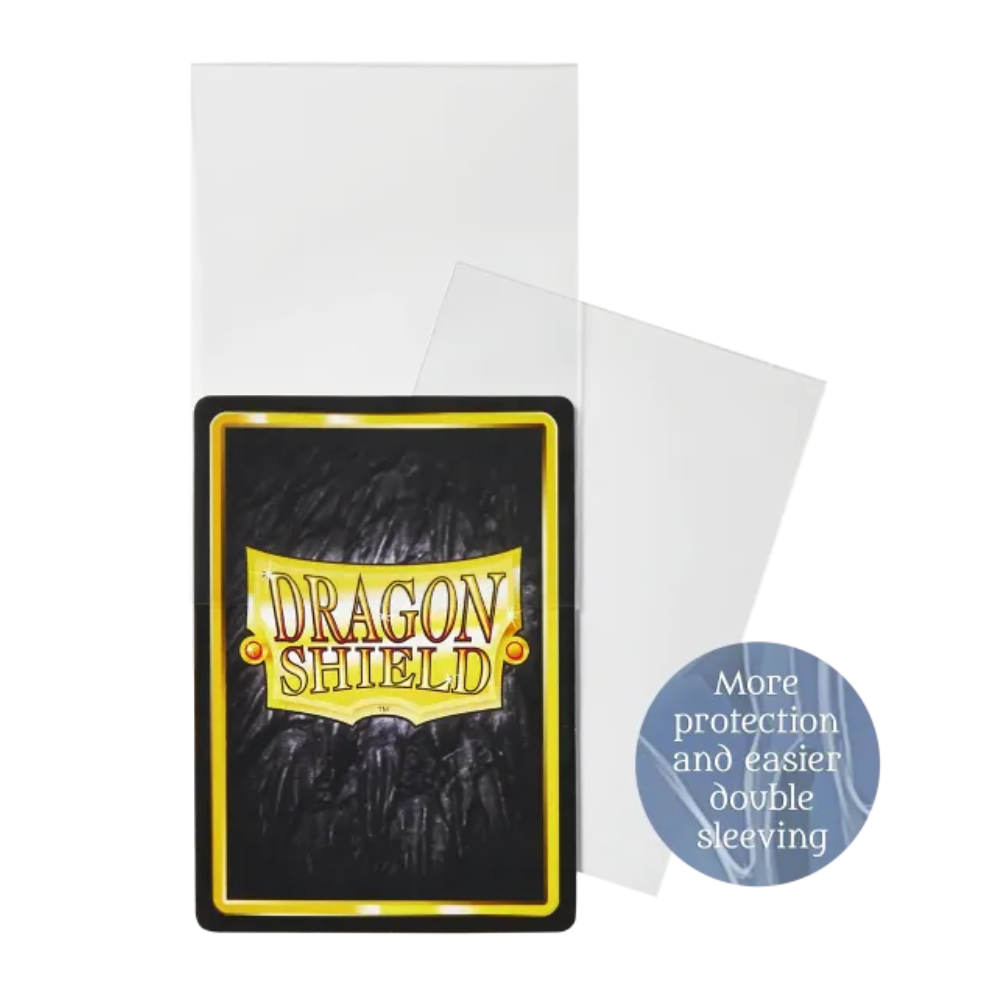 Dragon Shield: Perfect Fit Thick Inner Sleeves Clear