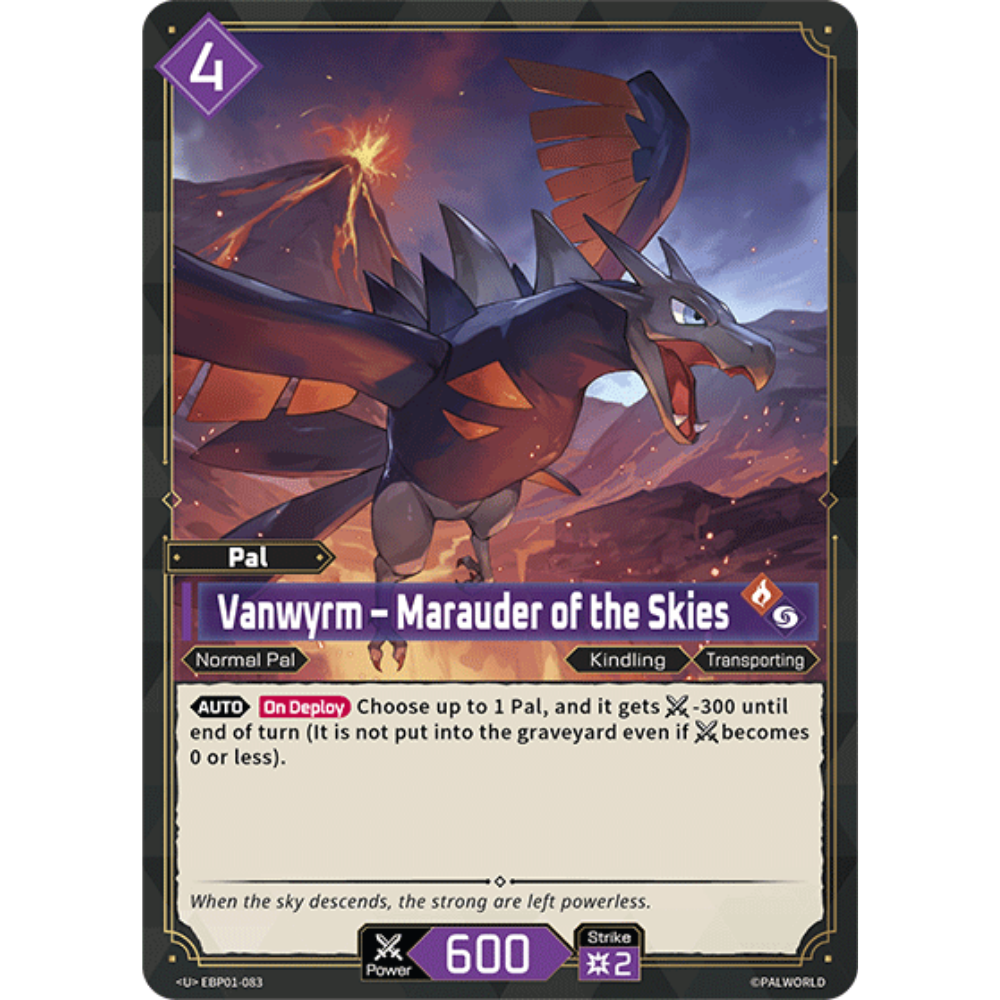 Vanwyrm – Marauder of the Skies EBP01-083 U