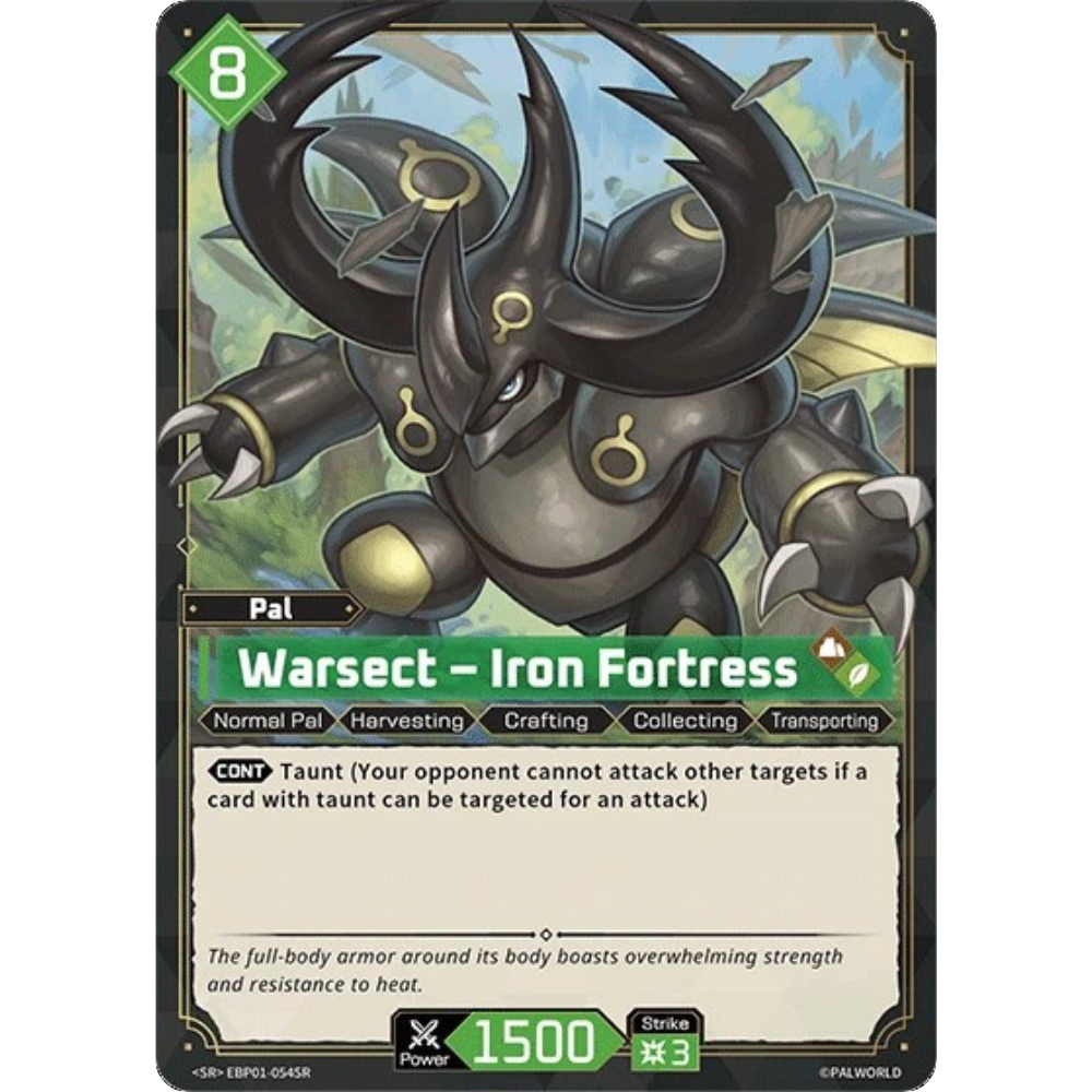 Warsect – Iron Fortress EBP01-054SR SR