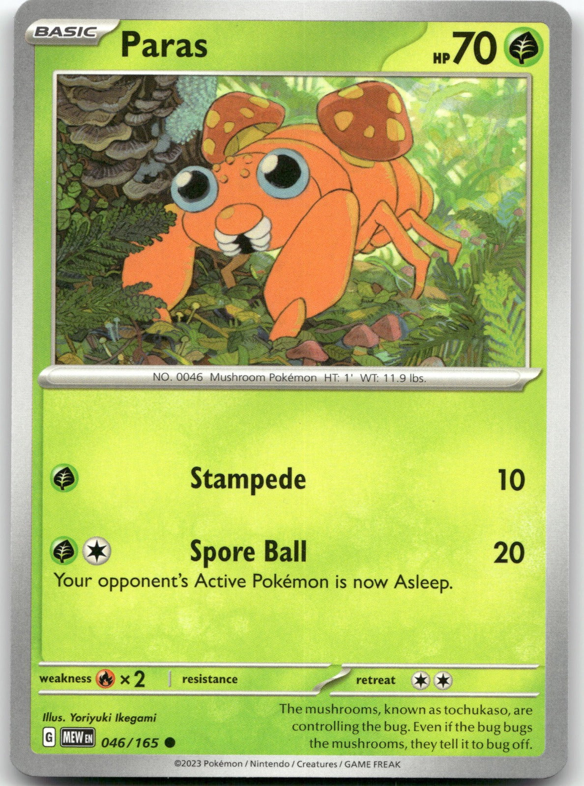 Paras MEW 046/165 Common