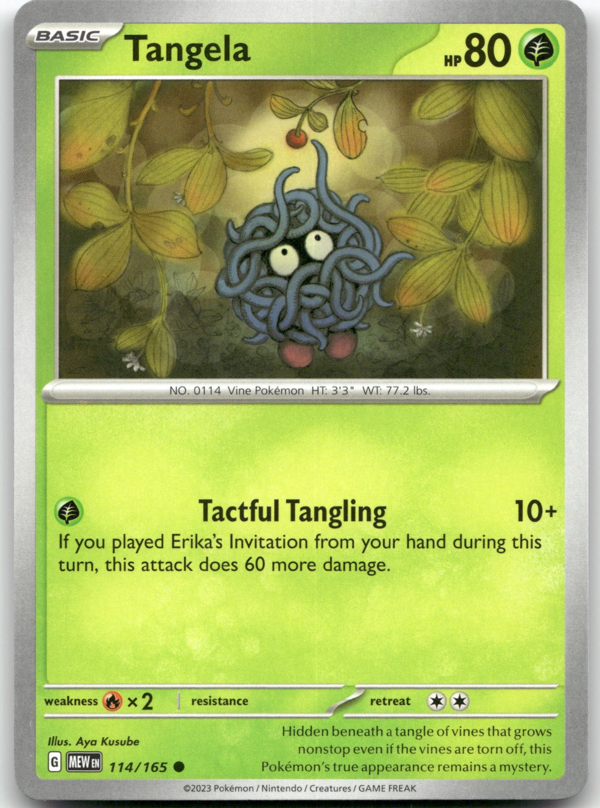 Tangela MEW 114/165 Common