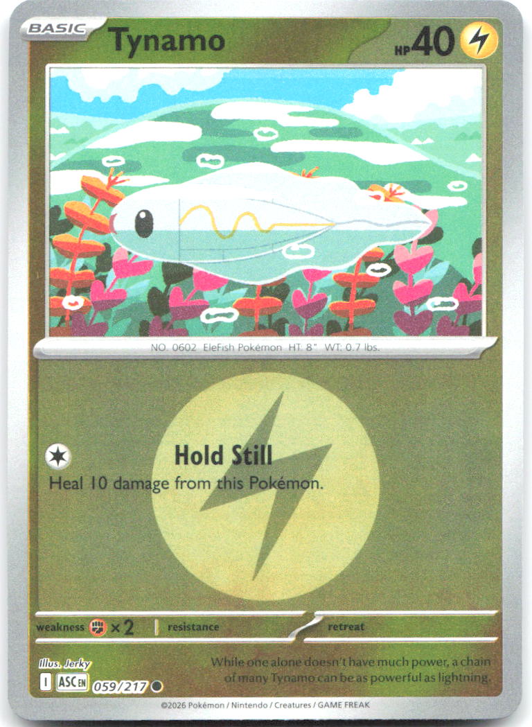 Tynamo (Energy Symbol Pattern) ASC 059/217 Common Reverse Holo