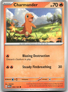 Charmander MEW 004/165 Common