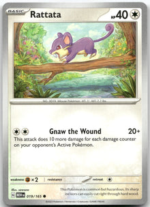 Rattata MEW 019/165 Common