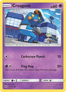 Croagunk SM03 54/147 Common