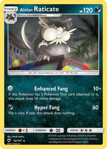 Alolan Raticate SM03 82/147 Rare