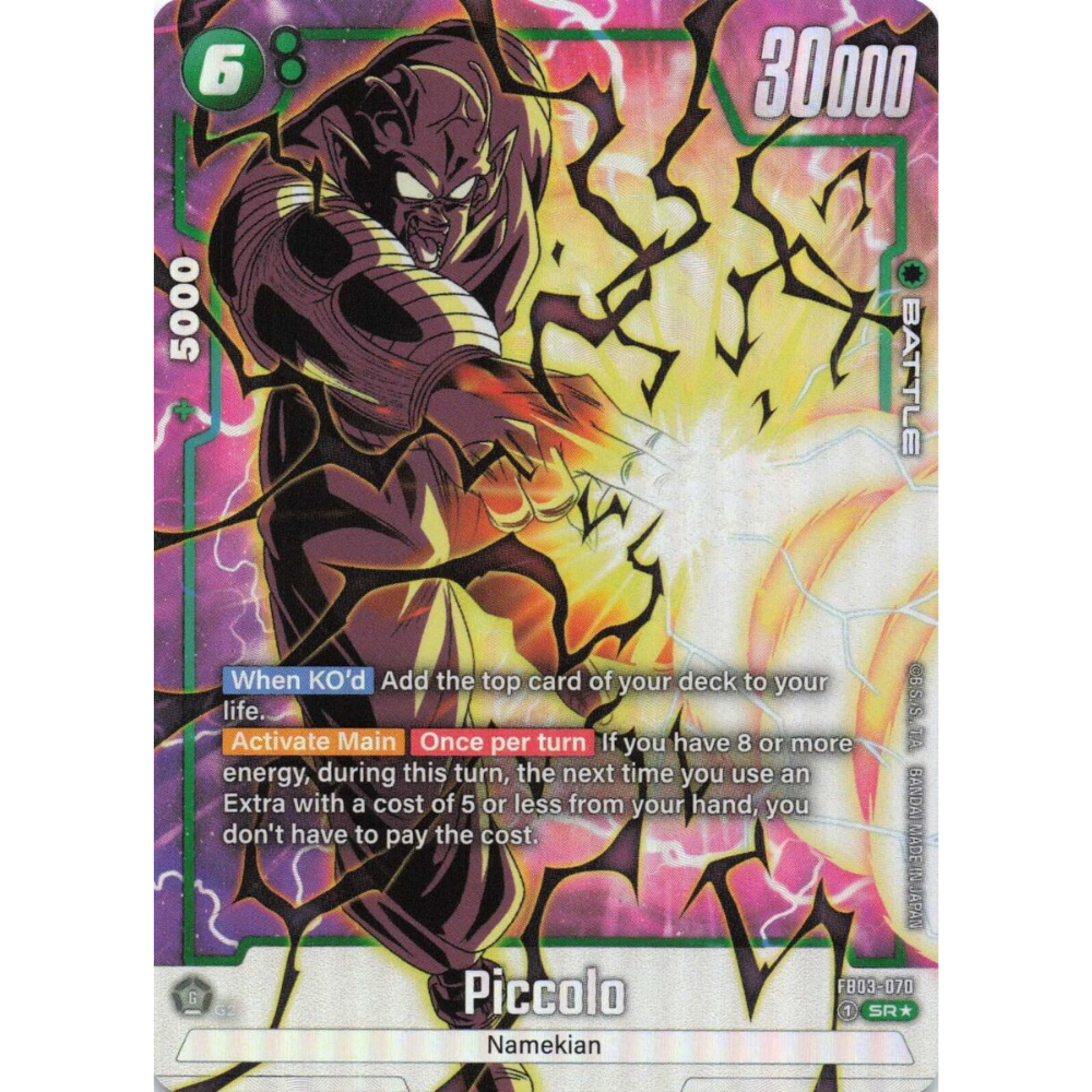 Dragon Ball Fusion World: Piccolo FB03-070 SR Parallel