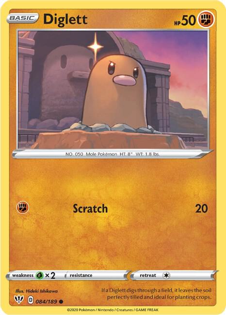 Diglett SWSH03 084/189 Common