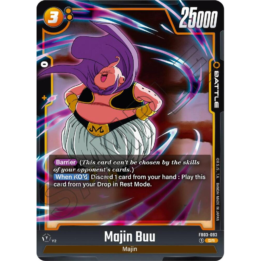 Dragon Ball Fusion World: Majin Buu FB03-093 SR