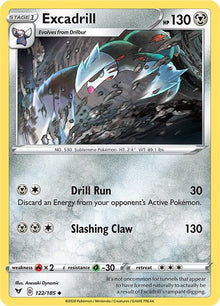 Excadrill SWSH04 122/185 Uncommon