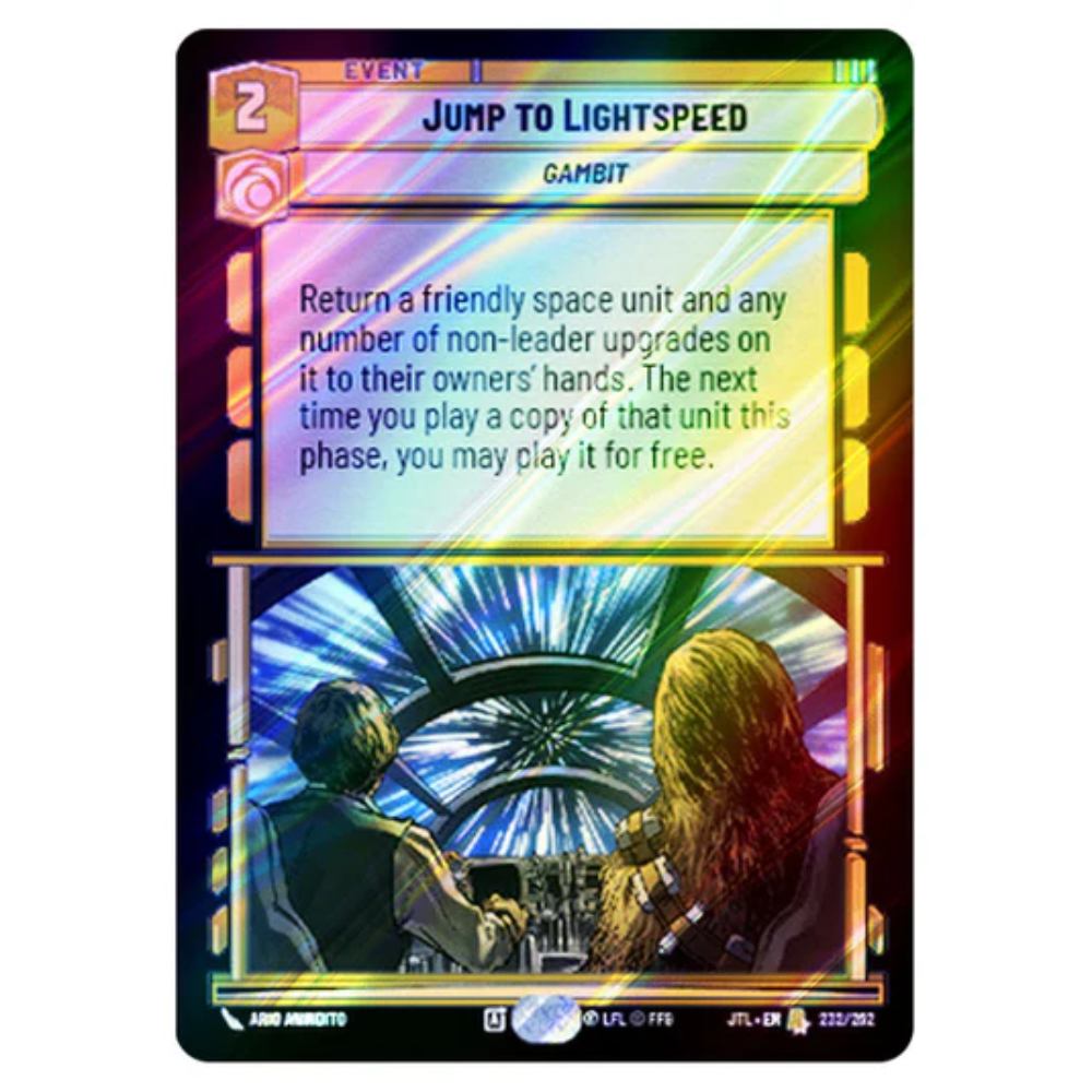 Star Wars Unlimited - Jump to Lightspeed No. 730 R Foil