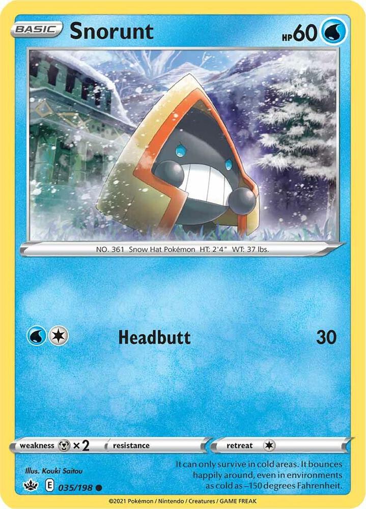 Snorunt SWSH06 035/198 Common