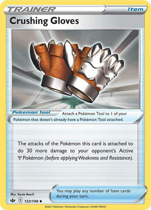 Crushing Gloves SWSH06 133/198 Uncommon