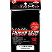 KMC Hyper Matte Card Sleeves (Black)