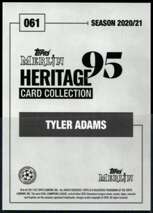 Tyler Adams 2020-21 Merlin Heritage UEFA Champions League 061