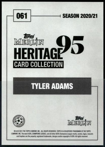 Tyler Adams 2020-21 Merlin Heritage UEFA Champions League 061