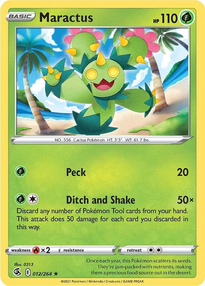 Maractus SWSH08 012/264 Rare