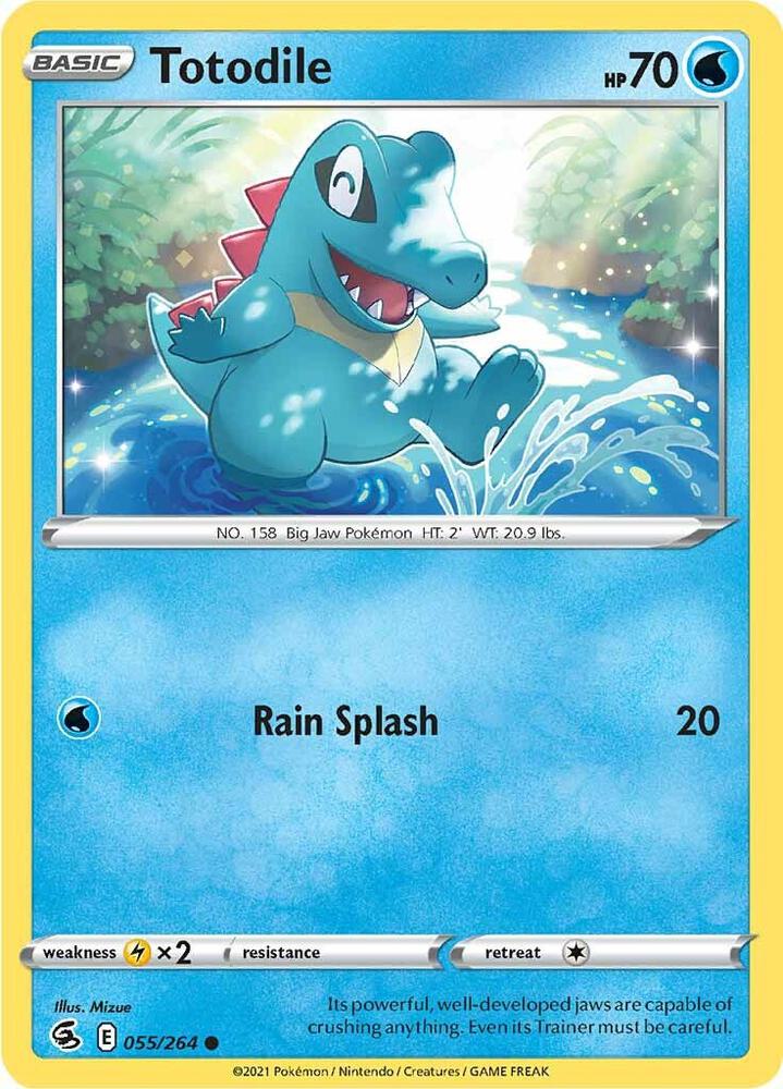 Totodile SWSH08 055/264 Common