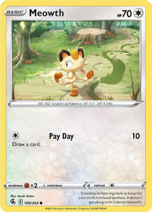 Meowth SWSH08 199/264 Common