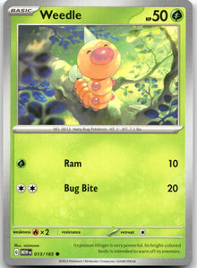 Weedle MEW 013/165 Common