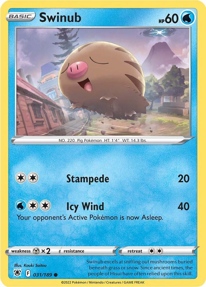Swinub SWSH10 031/189 Common