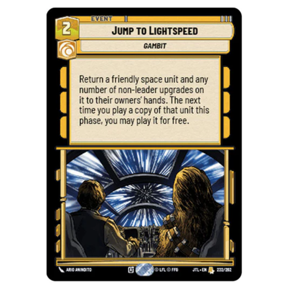 Star Wars Unlimited - Jump to Lightspeed 232/262 R