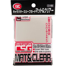 KMC Character Sleeve Guard - Clear Matte