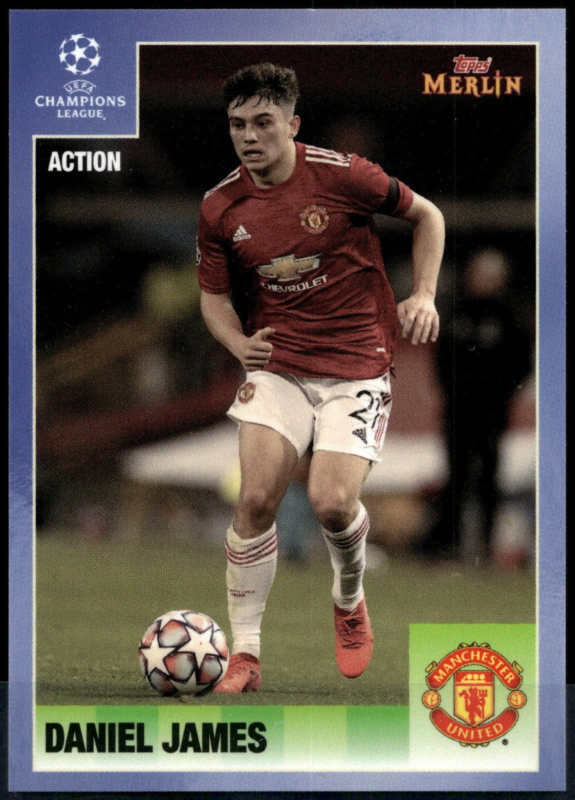 Daniel James 2020-21 Merlin Heritage UEFA Champions League 117