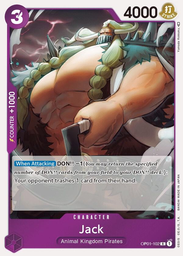 Jack OP01-102 R Foil