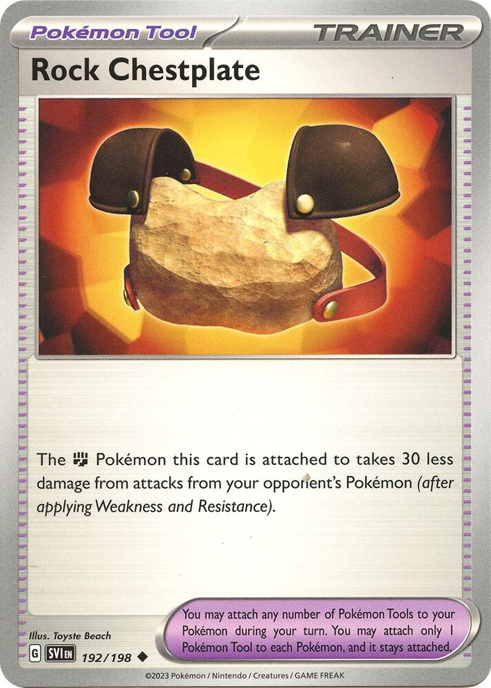 Rock Chestplate SVI 192/198 Uncommon