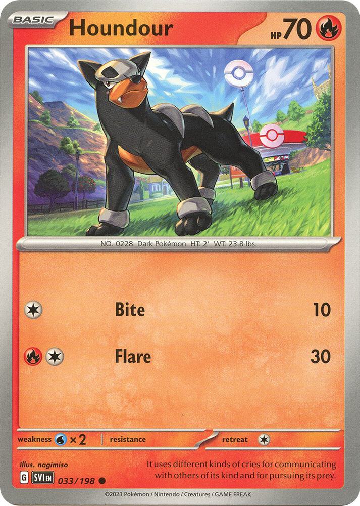 Houndour SVI 033/198 Common