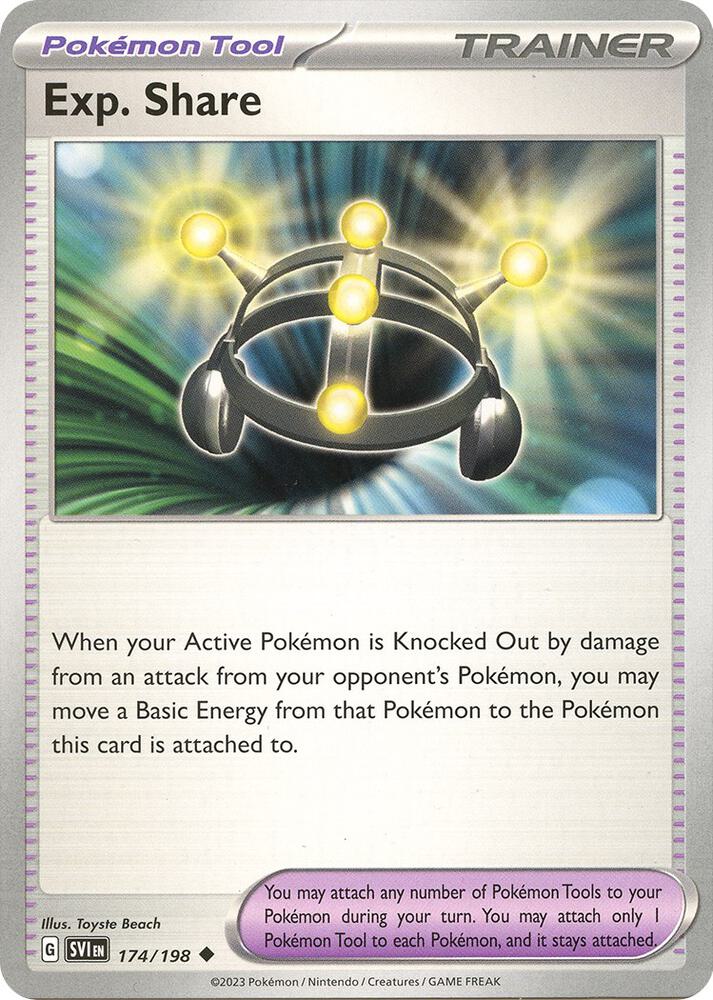 Exp. Share SVI 174/198 Uncommon