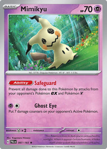 Mimikyu PAL 097/193 Rare Holo