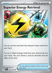 Superior Energy Retrieval PAL 189/193 Uncommon