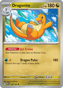 Dragonite MEW 149/165 Rare Holo